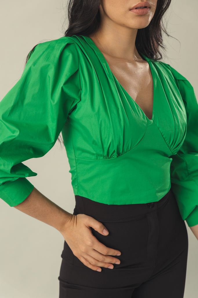 BLUSA EMILIA VERDE