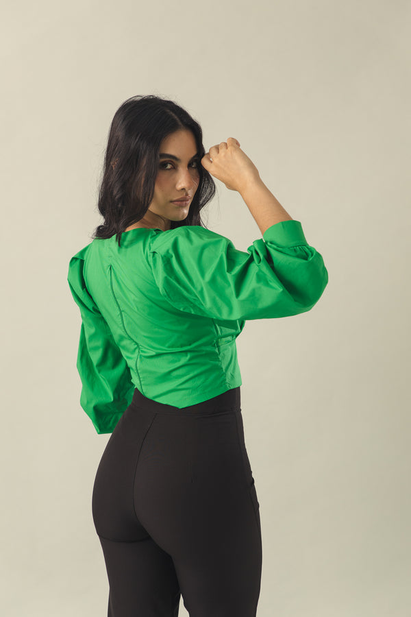 BLUSA EMILIA VERDE