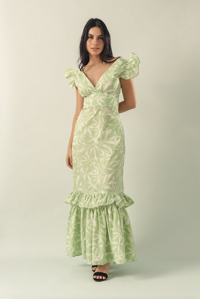 VESTIDO AMELIE VERDE CLARO